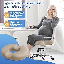 CloudBliss Donut Pillow Seat Cushion Chair Pad for