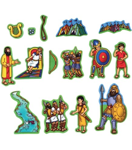 Beginner's Bible Set Di Figure In Feltro Per Flannelboard - L'Arca Di Noè (21 Pezzi)