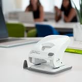 Rapesco 1526 ECO X5-40ps 2 Hole Punch 40 Sheet Capacity Soft White view 6