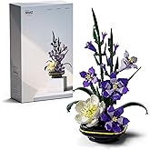 Nifeliz Gladiolus Flower Building Set, Botanical Flower Model Toy for Adults, Home and Office Table D��cor, Nature-Inspired Gi