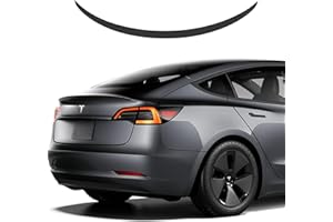 TOPABYTE Spoiler for Tesla Model Y 2020-2024 Performance Original Rear Spoiler Wing Lip Tail Accessories (Glossy Black)