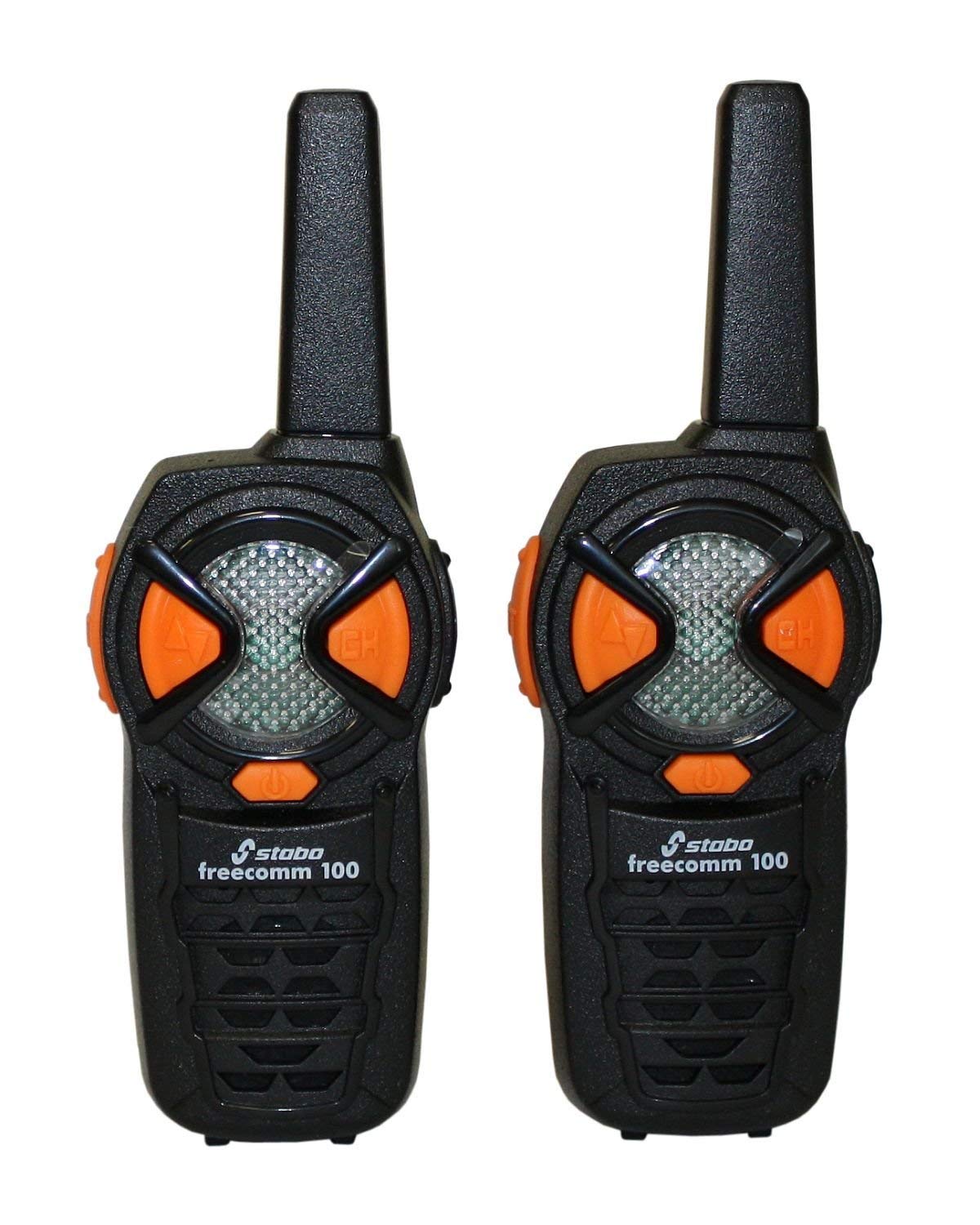 Stabo Freecomm 100 0.5W 6CH portable PMR radio set with 2 pieces