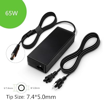 65W AC Adapter Laptop Charger for HP Pavilion G4 G6 G7 M6 DM4 DV4 DV5 DV6 DV7 G60 G61 G72, 2000-2B19WM 2000-2D19WM 2000-2D49WM 2000-2D24DX 2000-329WM