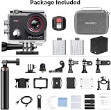 AKASO EK7000 Pro Action Camera 4K 30FPS Selfie Stick Bundle 2 Batteries view 4