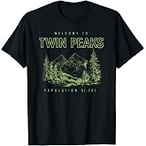 Twin Peaks Souvenir Welcome to Twin Peaks TV Show T-Shirt