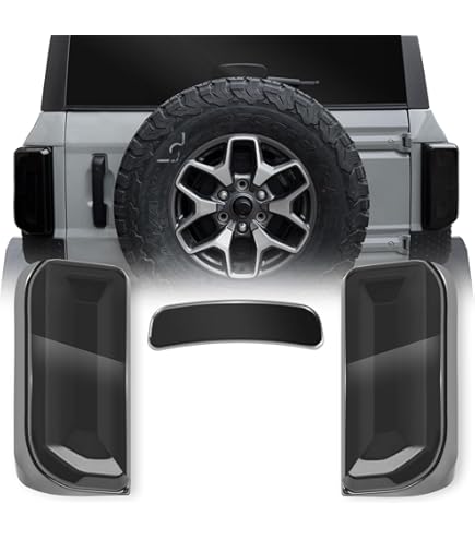 thumbnail image 2 of Voodonala For Ford Bronco Center Dash Side Handle Cover ABS Interior Trim 2 of 12