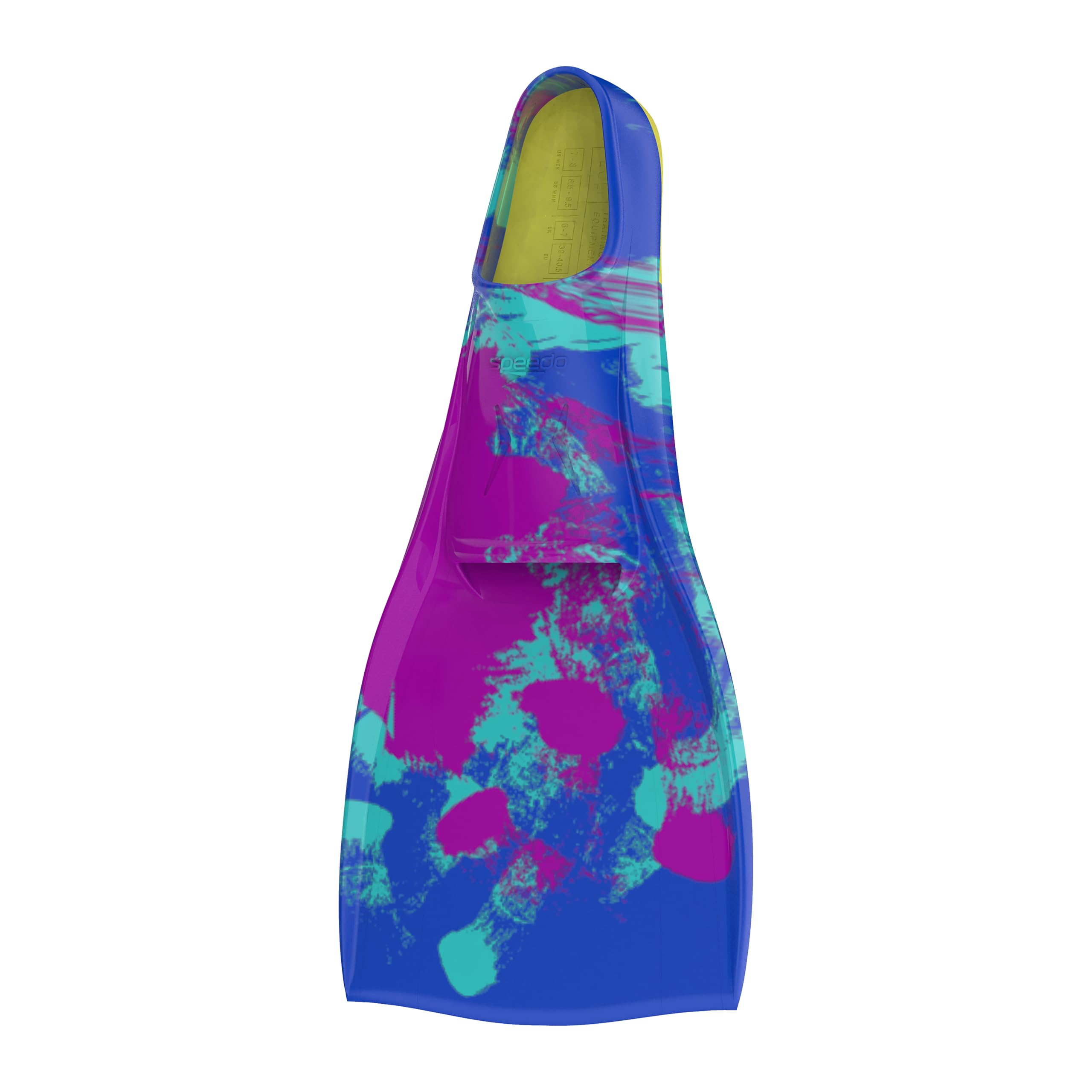 Speedo Unisex-Adult Swim Training Fins Rubber Long Blade