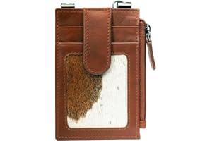 SIDEKICK WALLETS Sidekick Boot Wallet- Genuine Leather Wallets for Men | Travel Wallets Women | RFID Blocking Leather Card Holder | Minimalist Wallets for Holding Multiple Cards & Cash, Pickpocketing Features