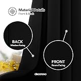 Deconovo Blackout Curtains 52x95 Eyelet Thermal Insulated Pair view 5
