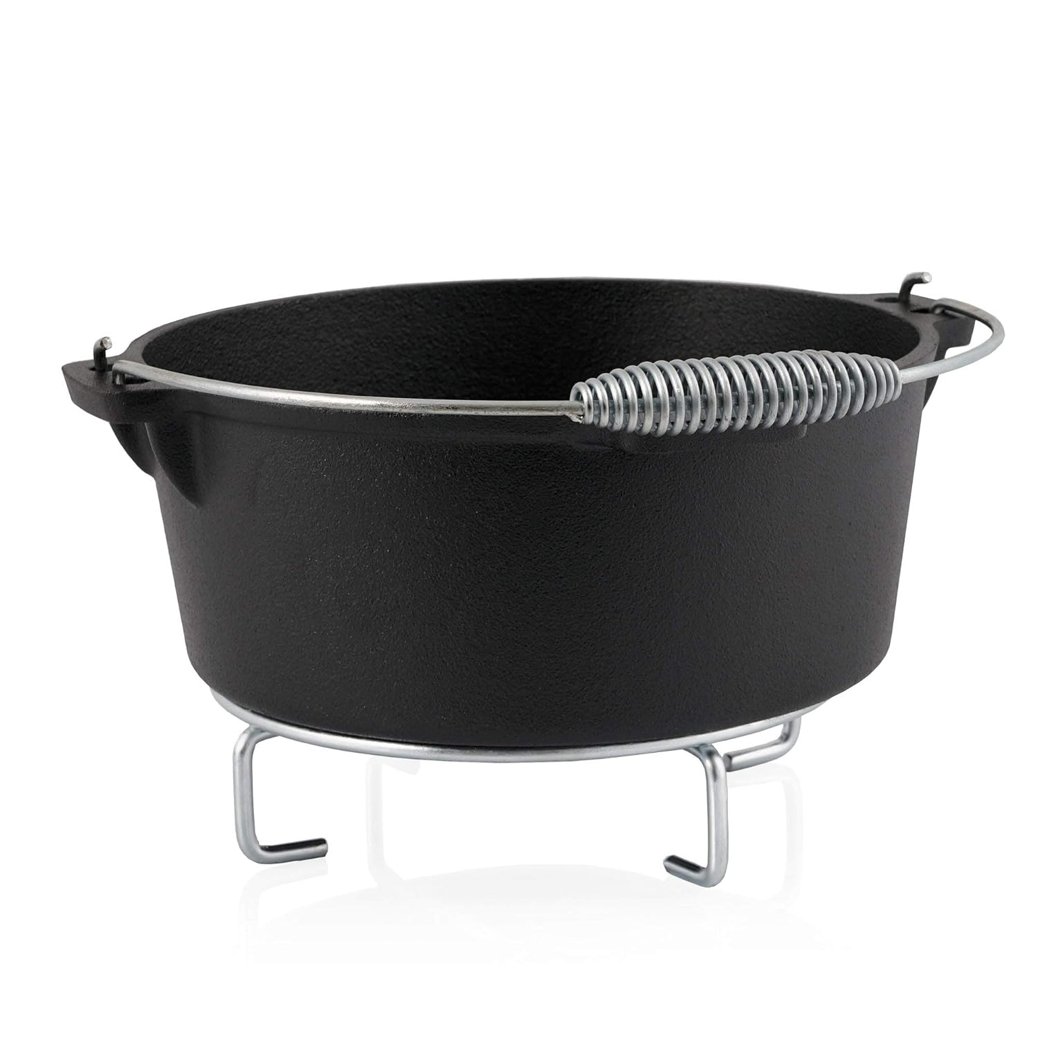 Sottopentola Per Dutch Oven BBQ-Toro - Acciaio Zincato, &Oslash;20cm, Per Barbecue, Campeggio, Griglia