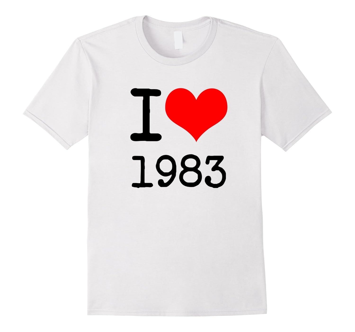 I Love 1983 T Shirt - 80s Clothing-ANZ