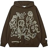 Y2k Hoodie for Women Men Fashion Carton Hoodie Retro Vintage Casual Hip Hop Long Sleeve Halajuku Sweatshirt