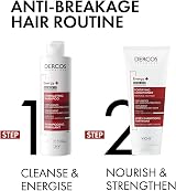 Vichy Dercos Energy+ Shampoo 400ml Aminexil Niacinamide Thinning Weak Hair view 6