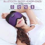 LC-dolida Bluetooth Sleep Mask Headphones Ice Silk 15H Battery view 5