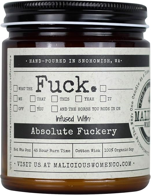 Amazon.com: Malicious Women Candle Co 