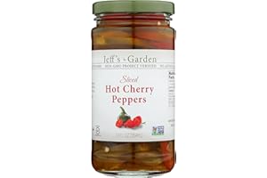 Jeff's Naturals Hot Chry PprsSliced (6x12OZ )