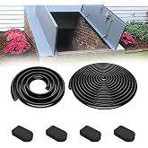 for Bilco Basement Door Weatherstrip Kit Fit for Bilco &amp; Gordon Cellar Door | Replacement for Bilco Door Seal Strip (1 x U Shaped Gasket,1x Bulb Trim Gasket,4 x Cap Seal Pad) Durable and Long-lasting