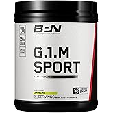 BARE PERFORMANCE NUTRITION, BPN G.1.M Go One More Sport, Endurance Training Fuel, Superior Carbohydrate & Electrolytes Powder Formula, Reduce Fatigue, Lemon Lime, 25 Servings