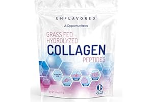 Opportuniteas Collagen Creamer for Coffee, Keto Colágeno Peptides Powder Creamer, Low Carb Keto & Paleo Diet Friendly, Grass Fed, Gluten Free & Non-GMO, Unflavored, 6 oz