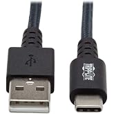 Tripp Lite Heavy Duty USB-A to USB C Charging Sync Cable Android M/3ft