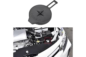 HQRNYP Engine Coolant Expansion Reservoir Tank Cap, Engine Radiator Reservoir Tank Cap, 16471-23030 1306F5 Engine Coolant Reservoir Tank Lid Cap Cover Car Accessories Fits for Toyota Corolla 2014-2019