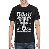 ALLNTRENDS Men's T Shirt Festivus Anti Christmas Secular Holiday Funny Complain