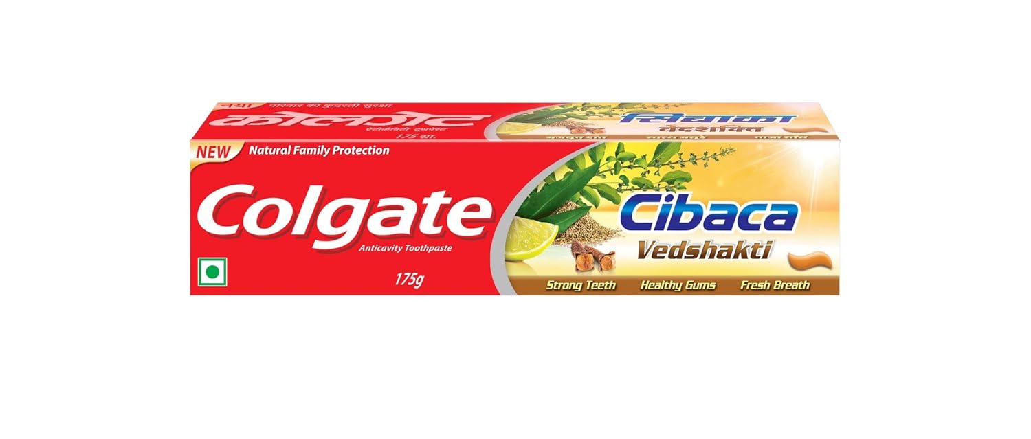Buy Colgate Toothpaste Cibaca Vedshakti 175 g Online at Low Prices in