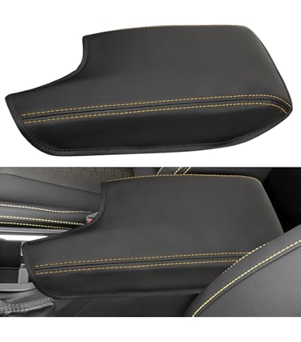 Fits 11-17 Ford Edge Beige Vinyl Leather Center Console Lid - Foto 5