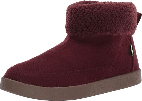 bitter faux shearling trim bootie