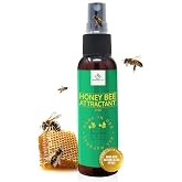 Donaldson Farms Honey Bee Attractant Spray, Bee Hive Lure For Gardens, 2oz | Beehives, Flowers &amp; Fruit Trees with Pure Lemongrass Oil Formula, Easy to Use for Beekeepers &amp; Pollinator Health