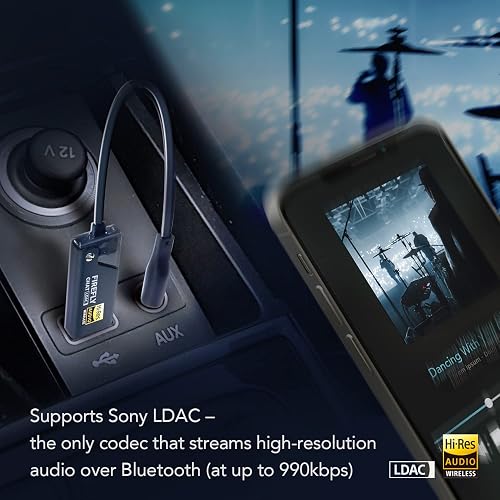 TUNAI Firefly Chat LDAC Bluetooth Adapter - HiFi Wireless