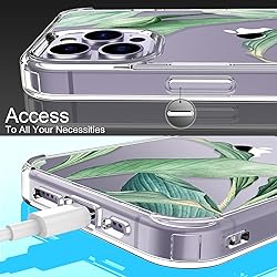 LUHOURI for iPhone 15 Pro Max Case with Screen