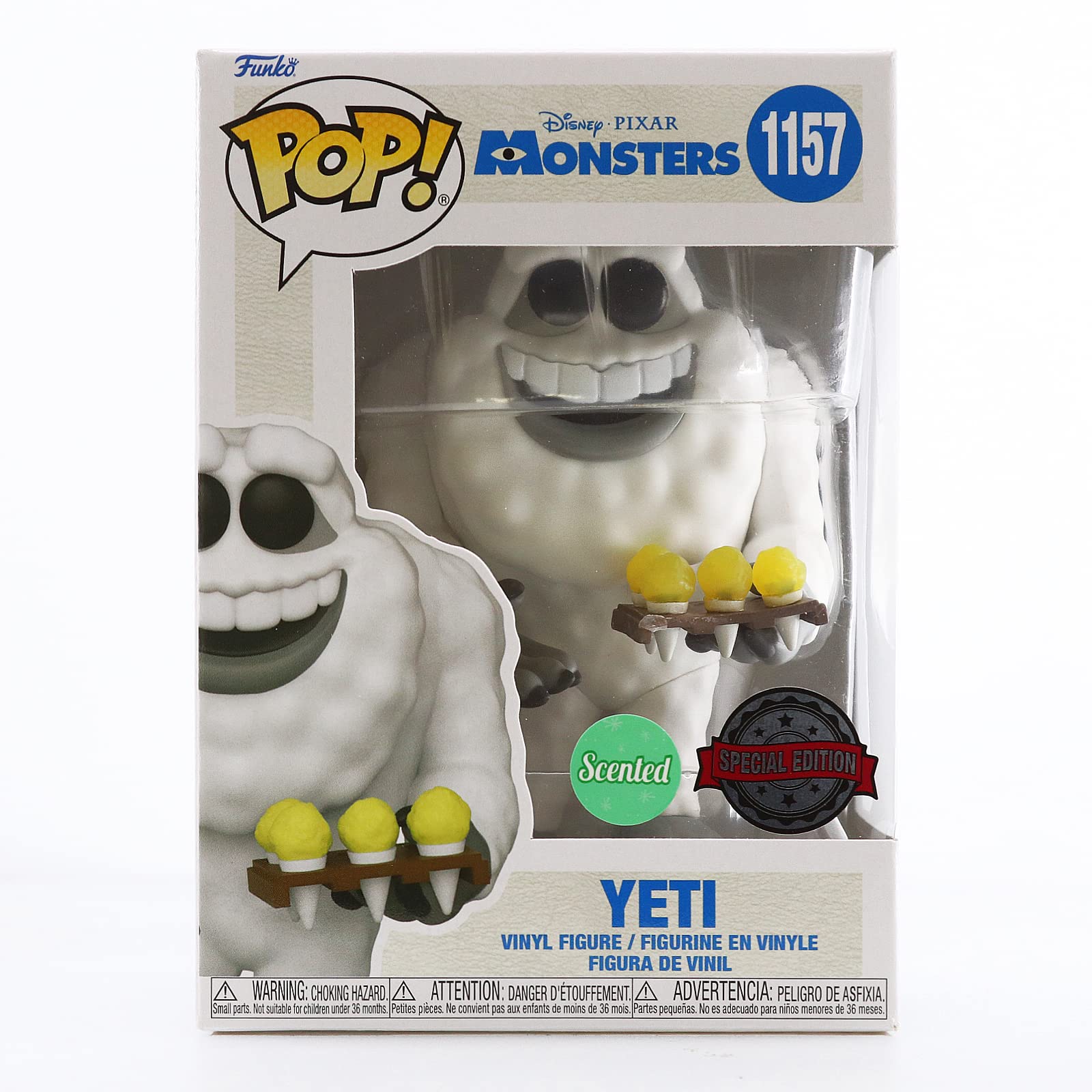 Funko POP! Disney: Disney Pixar Monsters Inc 20th - Yeti - Scented - Collectable Vinyl Figure - Gift Idea - Official Merchandise - Toys for Kids & Adults - Movies Fans - Model Figure for Collectors