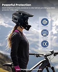 ILM Adult Mountain Bike Helmet Men & Women Full