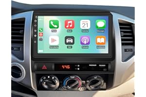 AWESAFE Android Car Stereo for Toyota Tacoma 2005-2015, 5G WiFi 9" Touch Screen Head Unit Tacoma Radio Upgrade with Wireless CarPlay Android Auto AM FM DSP HD Backup Camera