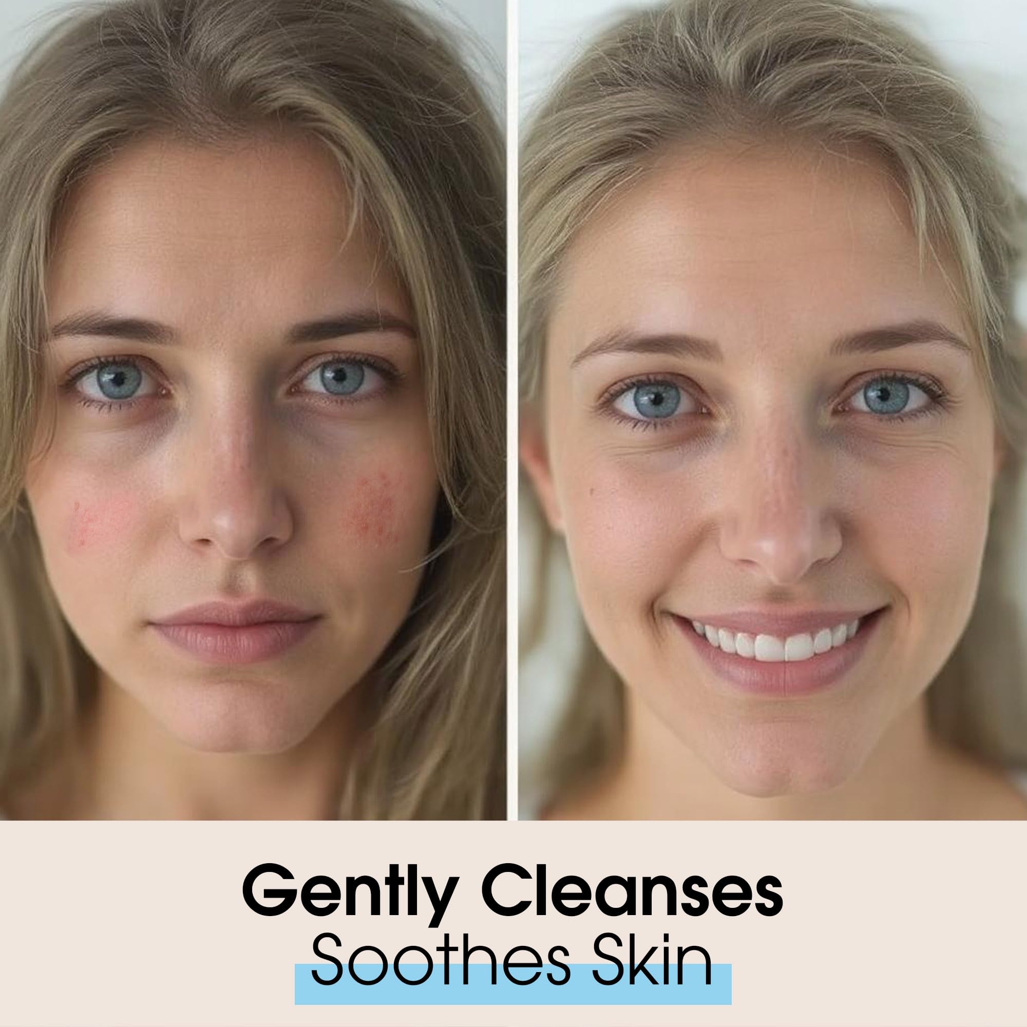 Yes To Cucumbers Daily Gentle Milk Cleanser, Soothing Face Wash That Won't Strip Your Skin & Holds Moisture, With Cucumber Extract, Soy Proteins & Green Tea, Natural, Vegan & Cruelty Free, 6 Fl Oz