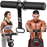 FitBeast Forearm Exerciser Wrist Roller Forearm Trainer | Forearm strengthener with non-slip handles and 220 lb capacity. Ideal for grip, wrist, hand and forearm strength training.