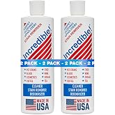 INCREDIBLE! Stain Remover | Instant Spot Remover for New &amp; Old Stains | Cleaner, Stain Removal, Deodorizer - For Blood, Red Wine, Coffee, Urine &amp; Pet Stains | Carpets, Laundry &amp; Upholstery | 2 Pack