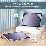 ProCase Rose Gold Case for Galaxy Tab A9 Plus 11 2023 Slim Stand Folio view 4