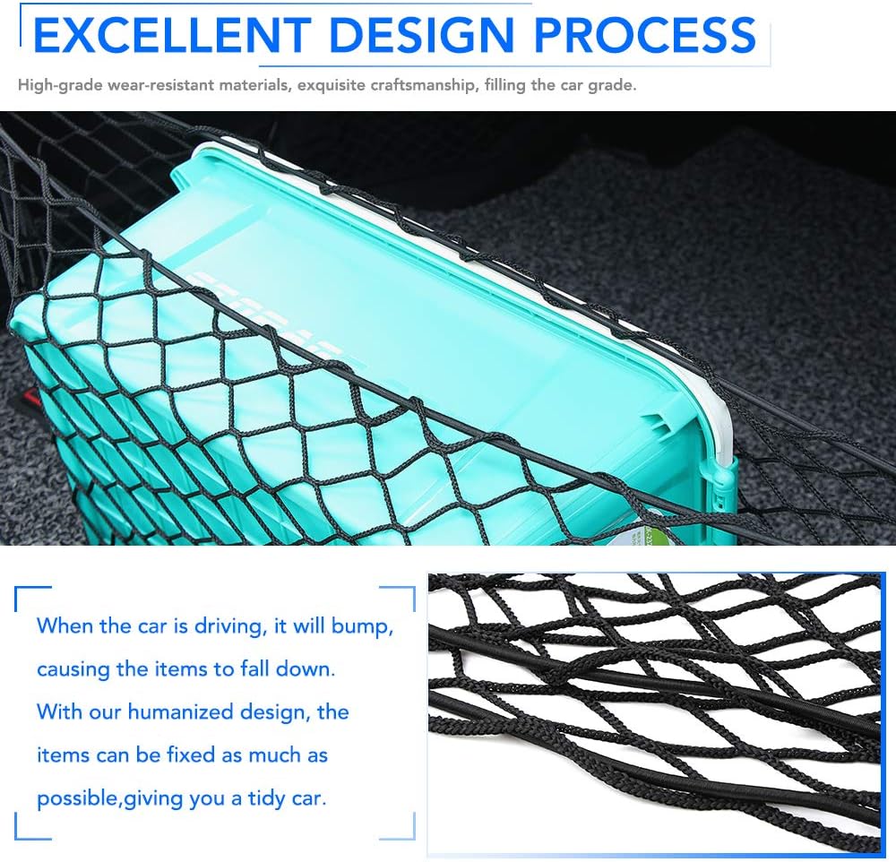 etopmia Truck Bed Cargo Net Truck Net Organizer Fit for Dodge Ram 1500 20092018 Cargo Nets