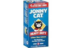 Jonny Cat Heavy Duty Litter Box Liners, Jumbo, 5ct