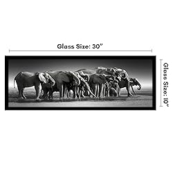 Americanflat 10x30 Picture Frame in Black