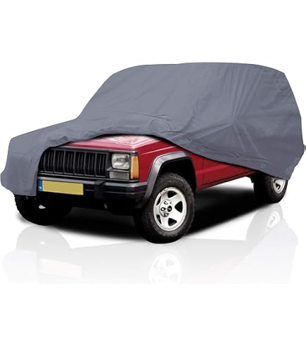 thumbnail image 2 of Motor Trend Full Car Cover For Jeep Cherokee 1974-2016 - Waterproof & UV Resistant 2 of 6