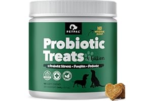 Petpal Probiotic for Dogs & Puppies - Great Poop - No Scoot, Digestive Health, Gut, Diarrhea, Bowel Support, Relief - Supplem