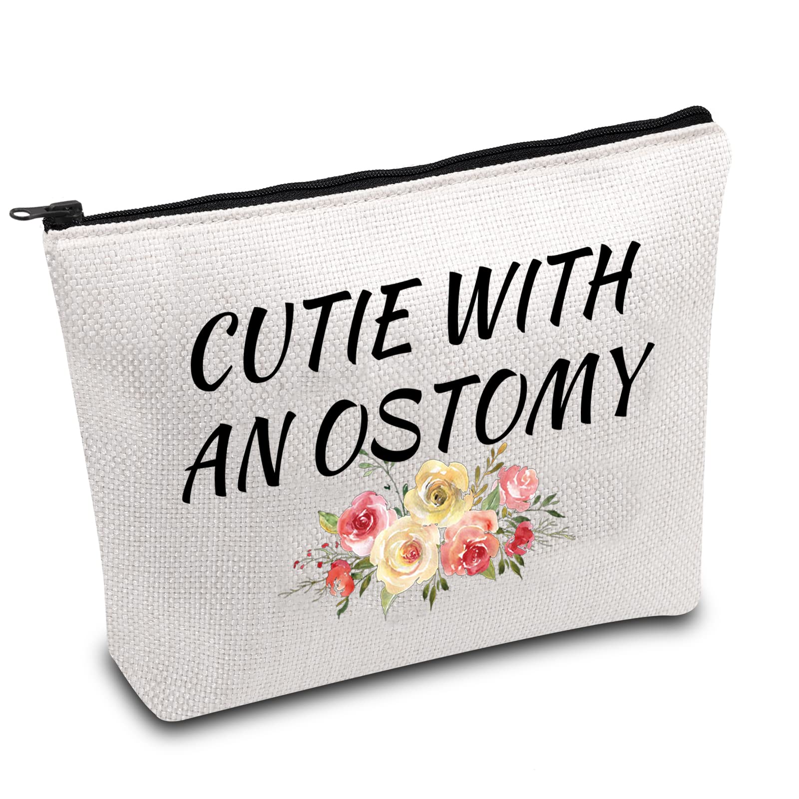Ostomy Supplies Ileostomy Awareness Cutie with Ostomy Gift - Purple Ribbon Warrior Gift for Ulcerative Colitis & Crohn's Disease
