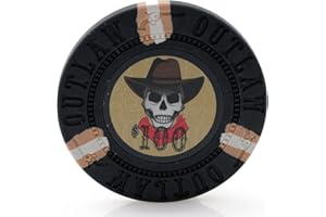 Versa Games Outlaw Clay Poker Chips in 13g - Pack of 50 (Choose Colors)