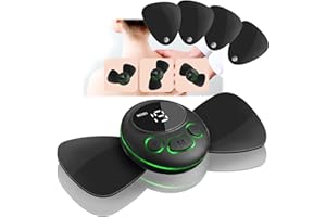 TENS Unit Muscle Stimulator, Intelligent Wireless Rechargeable EMS Mini Massager for Deep Tissue Massage, Pain Relief Therapy