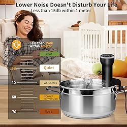 Sous Vide Cooker WiFi, Immersion Circulator for