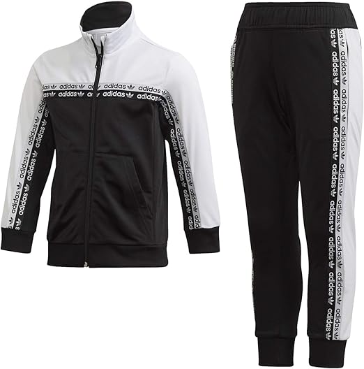 adidas Tuta Bambino Originals Nera/Bianco Amazon.it Abbigliamento