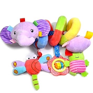 jouet spirale pour poussette